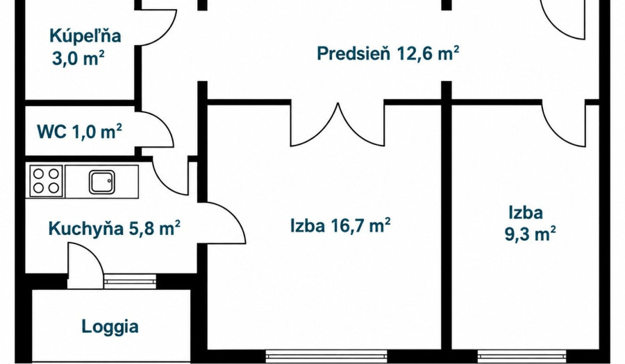 BOSEN |2 izbový byt na predaj v Devínskej Novej Vsi